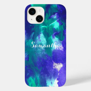 Coque Case-Mate iPhone L'Art Vert Et Violet