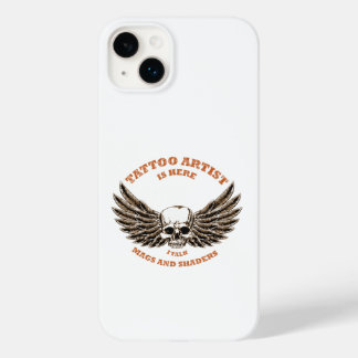 Coque Case-Mate iPhone L'artiste du tatouage est là ! Je parle mags et sh