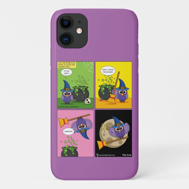 Coques Case-Mate iPhone L'Assistant Apprentice - Cleaning Comic (Dos)