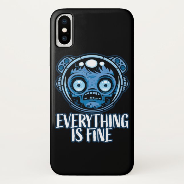 Coques Case-Mate iPhone L'astronaute zombie va bien (Dos)