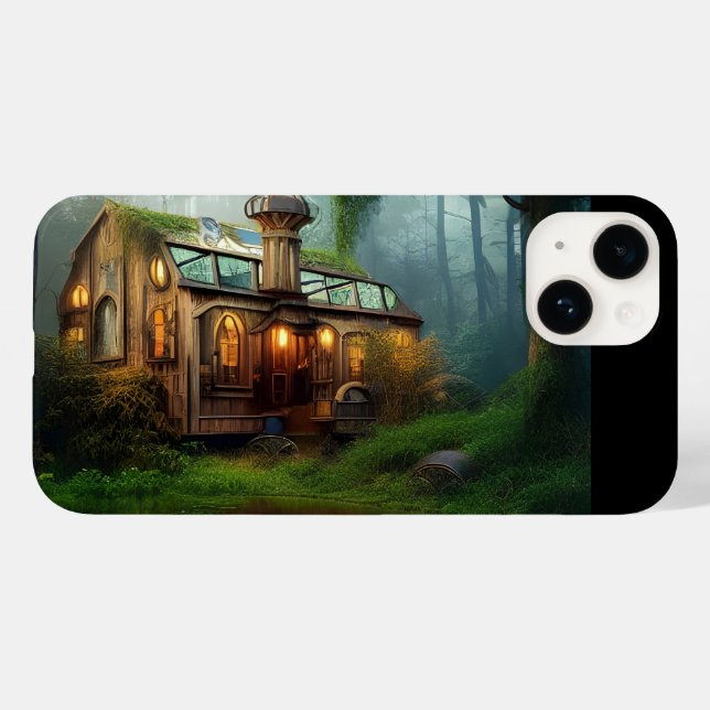 Coques Case-Mate iPhone L'Atelier de la Rivière | Steampunk (Verso (horizontal))