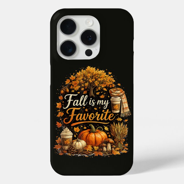 Coques Case-Mate iPhone L'automne est mon automne confortable préféré Citr (Verso)