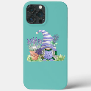 Case-Mate iPhone Case Lavande Femme Gnome Printemps Jardin pourpre