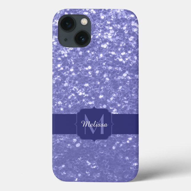 Coques Case-Mate iPhone Lavande violet scintille parties scintillant bling (Verso)