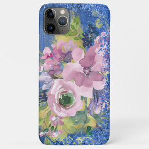 Case-Mate iPhone Case Lavender Blues Aquarelle Parties scintillant flora