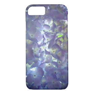 Coque iPhone 7 Lavender Hydrangeas fleurs violettes