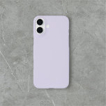 Coque Pour iPhone 16 Plus Lavender Purple Simple Minimaliste<br><div class="desc">Simple lavande solide.</div>