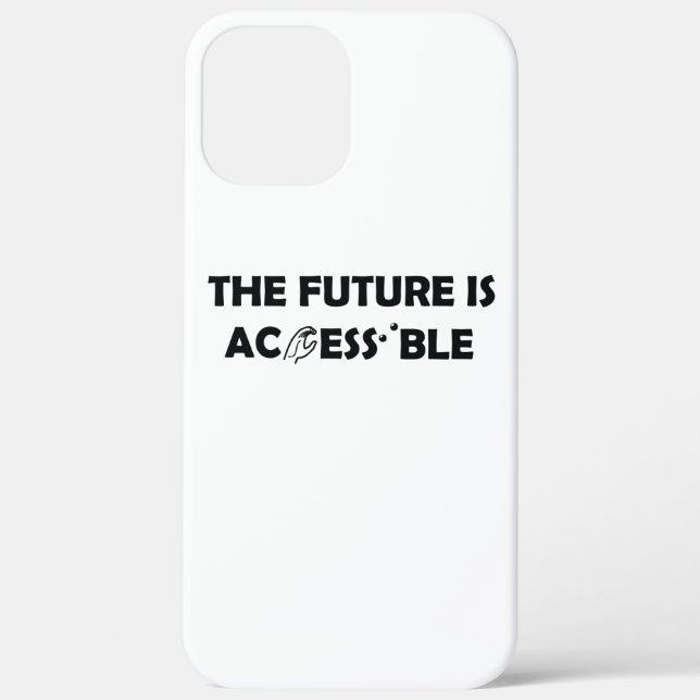 Coques Case-Mate iPhone L'avenir est accessible ASL Sign Language Braille (Verso)