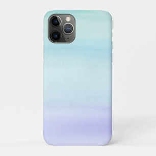 Case-Mate iPhone Case Laver à l'aquarelle turquoise à violet   Zazzle_Gr