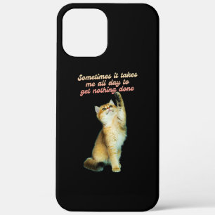 Case-Mate iPhone Case Lazy Amoureux des chats Funny Cute Cat