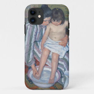 Coques Pour iPhone Le bain de l'enfant, 1893 (huile sur la toile)
