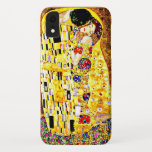 Case-Mate iPhone Case Le baiser, célèbre peinture de Gustav Klimt<br><div class="desc">Le Kiss,  peinture passionnée de l'artiste symboliste autrichien Gustav Klimt</div>