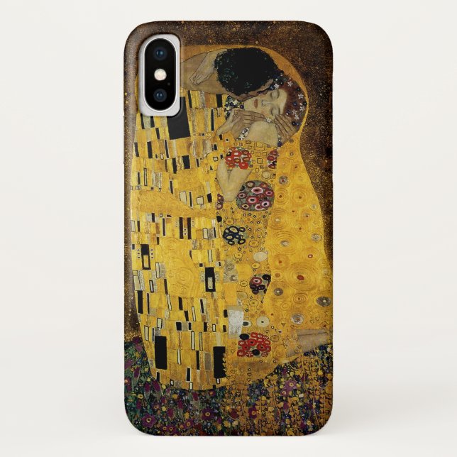 Coques Case-Mate iPhone Le baiser de Gustav Klimt (Dos)