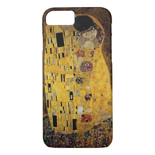 Coques Case-Mate iPhone Le baiser de Gustav Klimt (Dos)