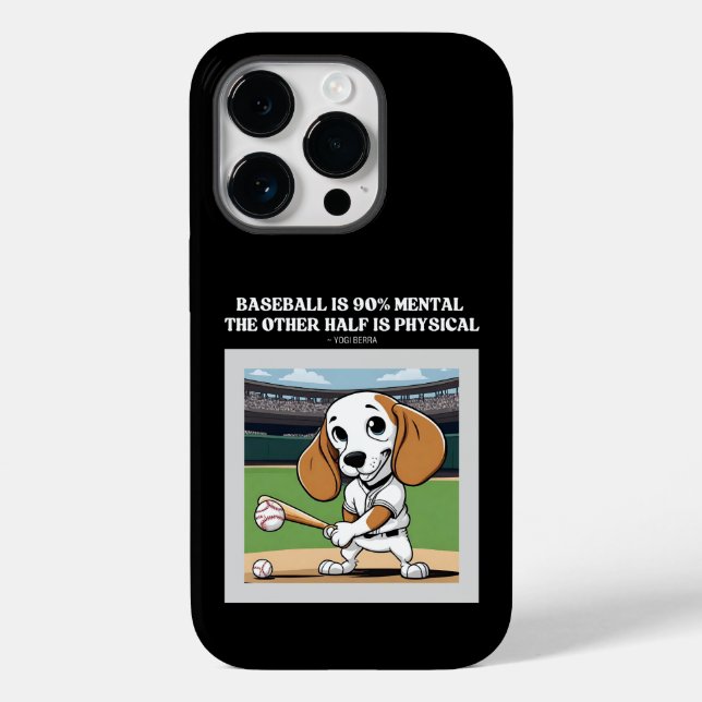 Coques Case-Mate iPhone Le Baseball Est Mental À 90% (Verso)