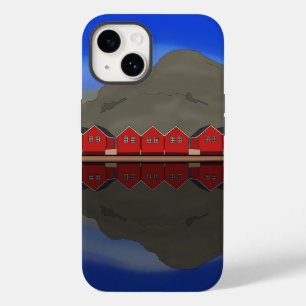 Coque Case-Mate iPhone Le Bateau Rouge Maisons Sunndalsøra Norvège