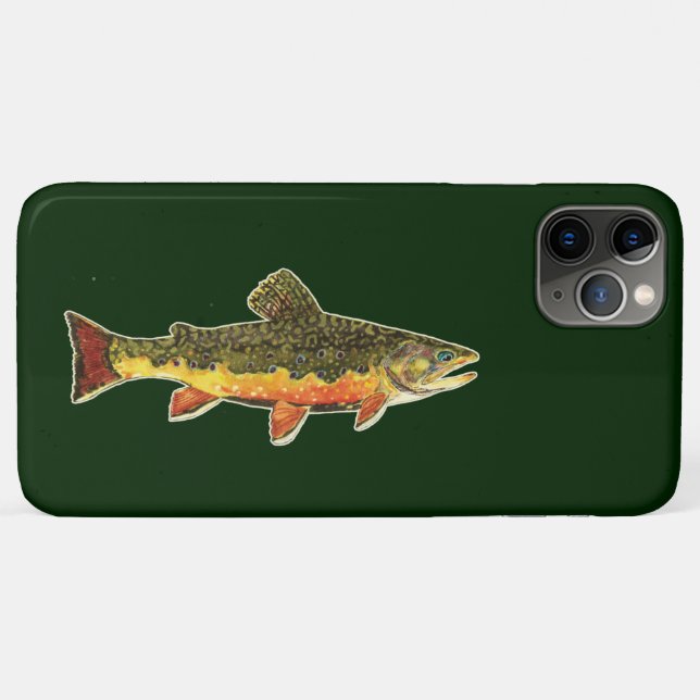 Coques Case-Mate iPhone Le Beau Pêcheur d'Ombles de Fontaine (Dos (Horizontal))