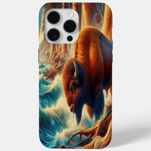 Coque Case-Mate iPhone le bison majestueux est haut