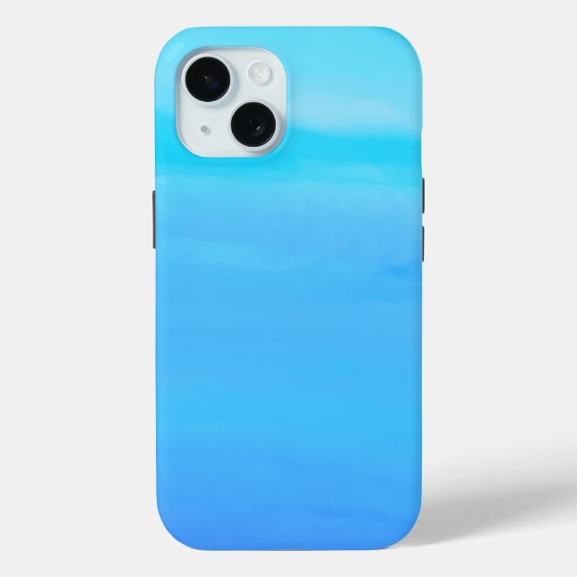 Coques Case-Mate iPhone Le bleu comme le ciel l'art Abstrait (Verso)