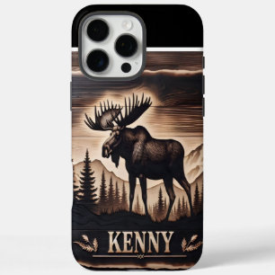 Coque iPhone 16 Pro Max Le bois d'orignal de Kenny