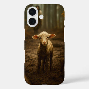 Coque Pour iPhone 16 Le Bon Berger et l'Agneau Perdu – Jésus & Agneau