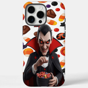 Coque iPhone 16 Pro Max Le bonbon d'Halloween de Dracula