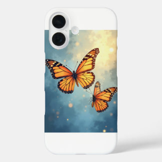 Le brillant papillon iPhone 16 Coques