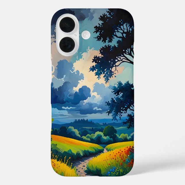 Coques Case-Mate iPhone Le calme avant la tempête (Verso)