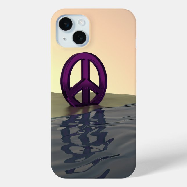 Coques Case-Mate iPhone Le calme sur une plage (Verso)