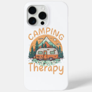 Coque Case-Mate iPhone Le Camping Est Ma Thérapie Vacances D'été Famille