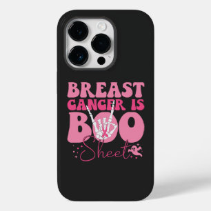 Coque Case-Mate iPhone Le cancer du sein est la feuille de bas Halloween
