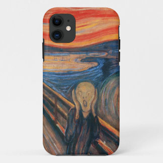 Coque iPhone 11 Le cas d'art de cri perçant