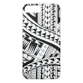 Coque iPhone 7 Plus Le cas de style de tatouage avec le Samoan a