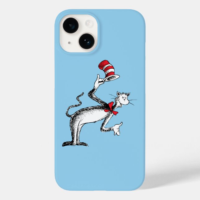 Coques Case-Mate iPhone Le Chat Chapeauté S'incline (Verso)