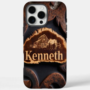 Coque iPhone 16 Pro Max Le cheval de ferme Kenneth
