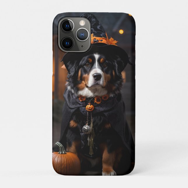 Coques Case-Mate iPhone Le chien bernois Spooktacular : Un Howl-o-Ween d'H (Dos)