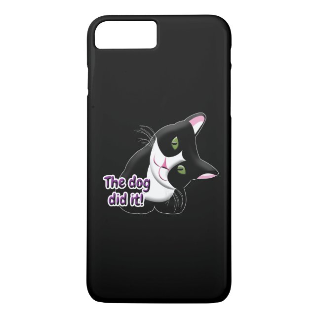 Coques Case-Mate iPhone Le chien l'a fait Chat (Dos)