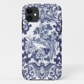 Coques Pour iPhone Le Chinois a inspiré le motif bleu avec des