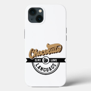 Case-Mate iPhone Case Le chocolat est ma langue d'amour