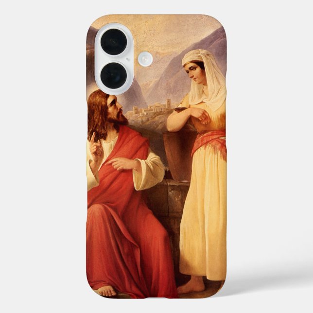 Coques Case-Mate iPhone Le Christ et la Samaritaine par Christian Schleisn (Verso)