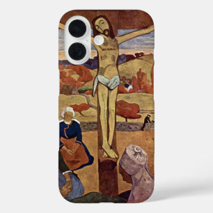 Coque Pour iPhone 16 Le Christ jaune de Paul Gauguin, Beaux-arts vintag