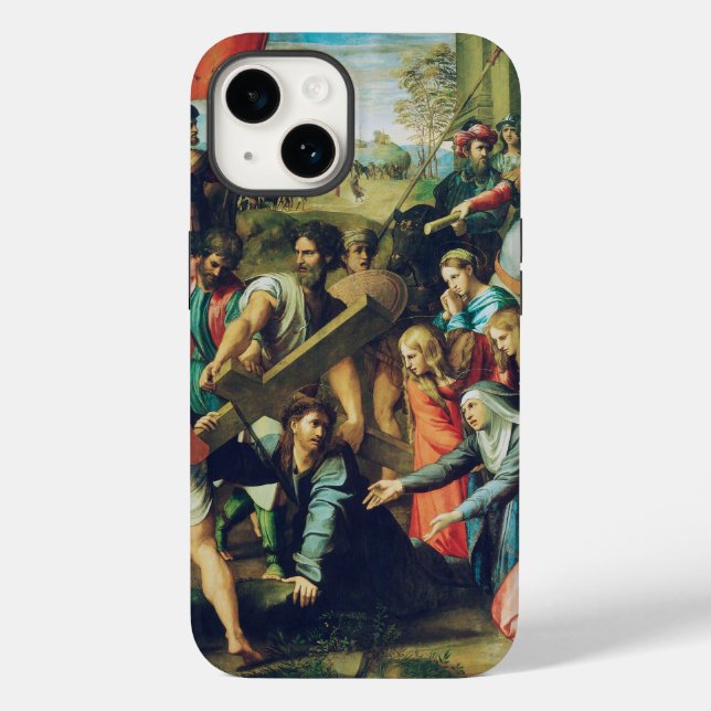 Coques Case-Mate iPhone Le Christ tombant sur le chemin du Calvaire (Verso)
