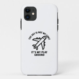 Case-Mate iPhone Case Le ciel n'est pas ma limite c'est mon terrain de j
