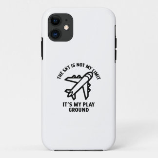 Case-Mate iPhone Case Le ciel n'est pas ma limite c'est mon terrain de j