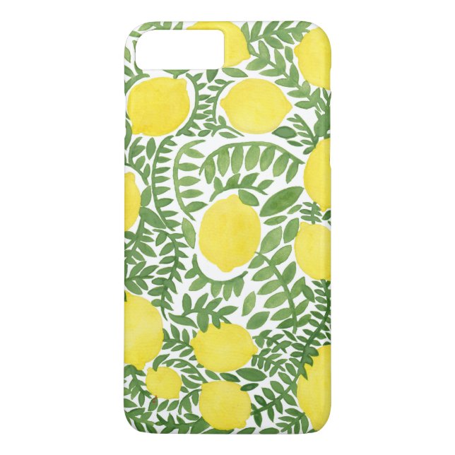 Coques Case-Mate iPhone Le citron frais (Dos)