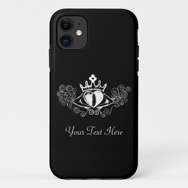 Coques Case-Mate iPhone Le Claddagh (blanc) (Dos)