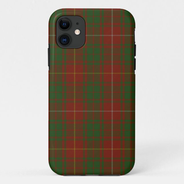 Coques Case-Mate iPhone Le clan 1848 de Bruce habillent le tartan pour (Dos)