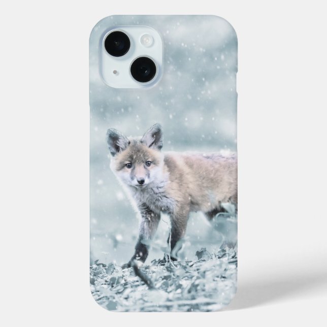 Coques Case-Mate iPhone Le club Fox dans la neige (Verso)