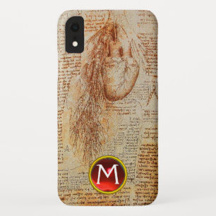 Etui iPhone Case-Mate Le coeur et les artères bronchiques Gem Monogramme