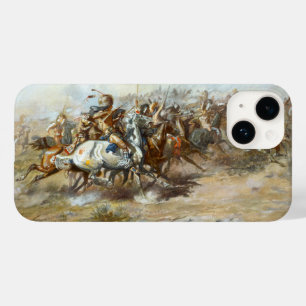 Coque Case-Mate iPhone Le combat de Custer Bataille Charles Marion Russel